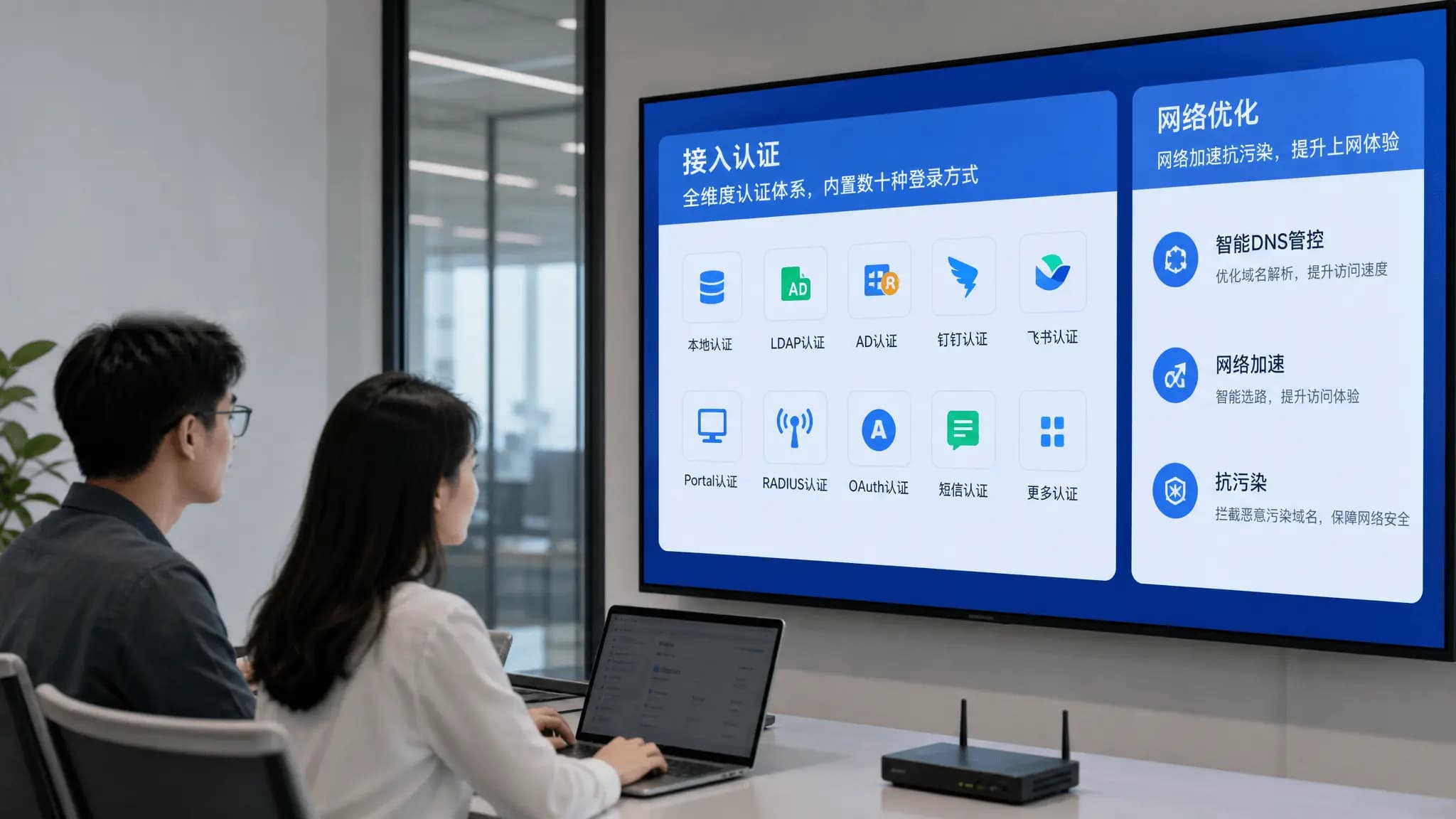 接入认证与网络优化